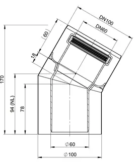 comfort(ATEC) WP Abgas-Bogen 30 Grad,DN60/100, weiß beschichtet – Bild 2