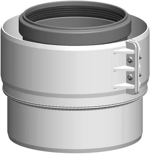 comfort(ATEC)Abgas-Übergang D100/150 x DN110/160