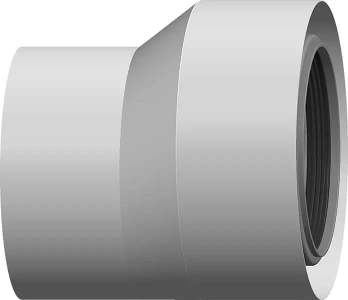 comfort(ATEC) WP Abgas-Übergang DN80/125 x DN100/150, exzentrisch