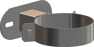 comfort(ATEC) IP Wandabstandhalter 50mm DN80E/125 delstahl blank