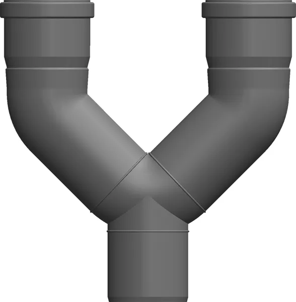 comfort (ATEC) Hosenformteil D80/ 2x DN60