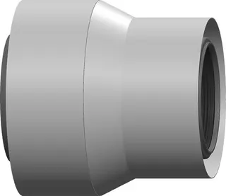 comfort(ATEC) WP Abgas-Übergang DN100/150 x DN80/125, zentrisch