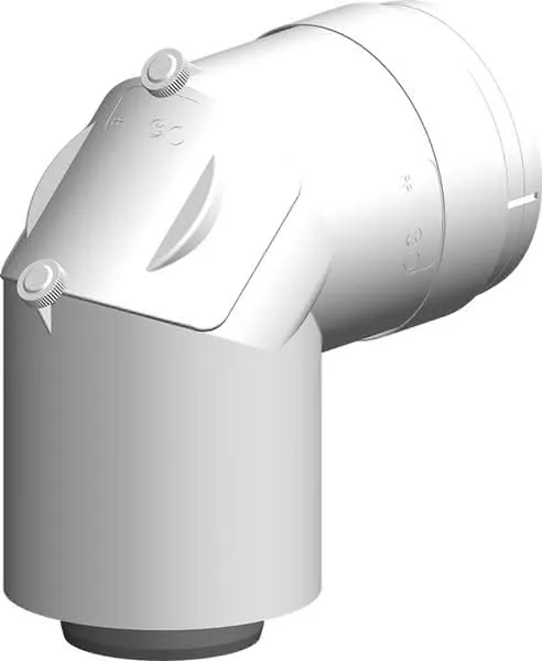 comfort (ATEC) 87 Grad Kontroll-Bogen DN 60/100