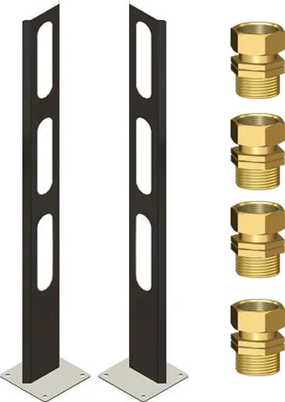 ATEC Standfuß-Set verstellbar eMAX 28
