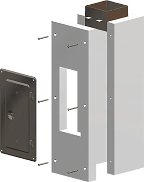 ATEC PC Kontrollrohr-Set DN100, L90