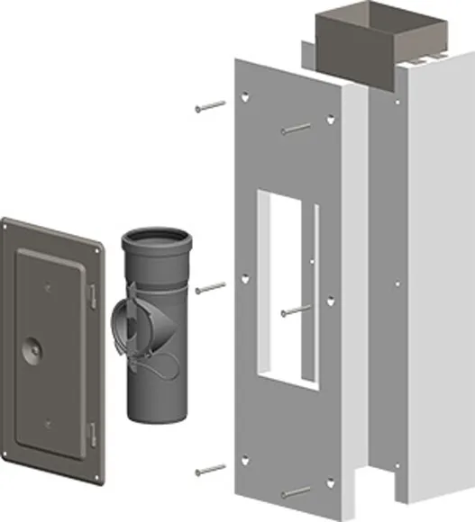 ATEC PC Kontrollrohr-Set DN60, L30