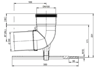 comfort-SV-Schachteinführung DN100 für kleine Schächte Nr. 2347 – Bild 2