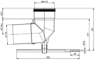 comfort-SV-Schachteinführung DN110 für kleine Schächte Nr. 3347 – Bild 2