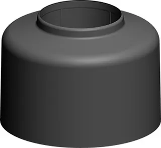 comfort-Haubentop DN80 schwarz Nr. 161365