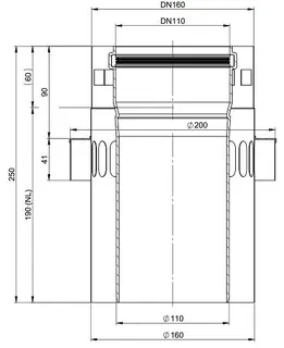comfort-Zuluftrohr DN110/160 Edelstahl blank Nr. 703756 – Bild 2