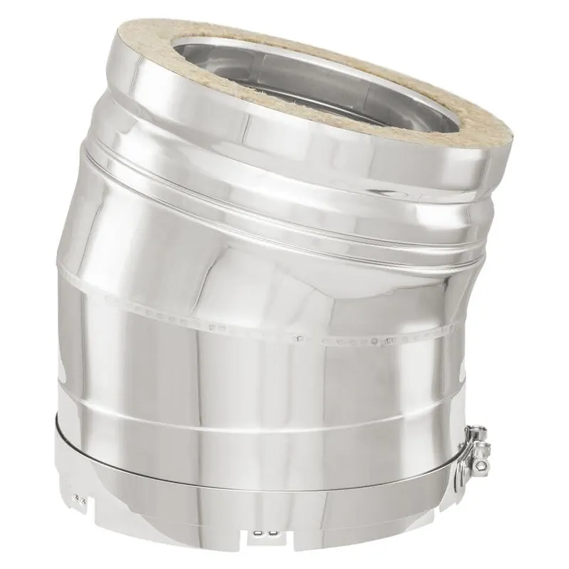 SEM VARIO II Bogen 15grd AL DN 130