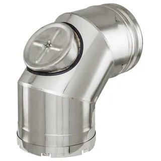 SEM VARIO II Bogen 87grd AL m PÖ + Deckel DN 080