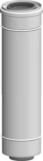 comfort (ATEC) Zuluftschiebmuffe mit Innenrohr kürzbar DN 80/125 – Bild 1