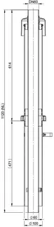 comfort Dachhochdurchführung DN60/100 rot, Nr. 76000457 (ATEC) – Bild 2