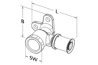 Roth Wandscheibe 25mm x 3/4"IG – Bild 4