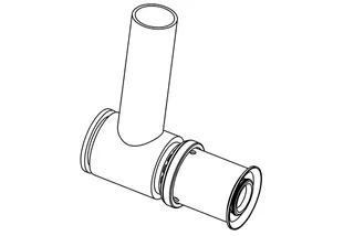 Roth Heizkörper-Anschlusswinkel 20mm Cu-Rohr Länge:300mm – Bild 3
