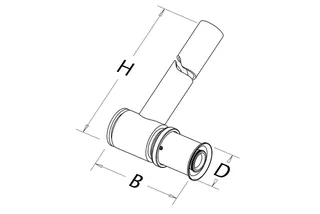 Roth Heizkörper-Anschlusswinkel 20mm Cu-Rohr Länge:300mm – Bild 4