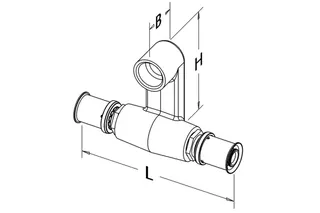 Roth Anschlusseinheit Sockelleiste 17/l x 1/2"IG – Bild 3