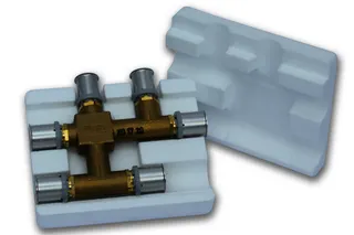 Roth Kreuzungsfitting 20x17x17mm – Bild 2