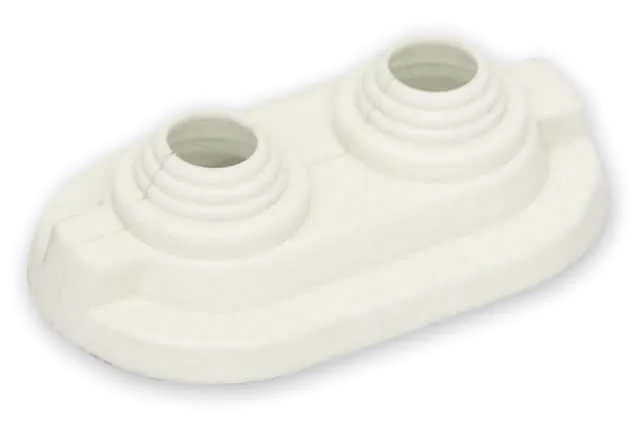Roth Doppelrosette Achsabstand:50mm