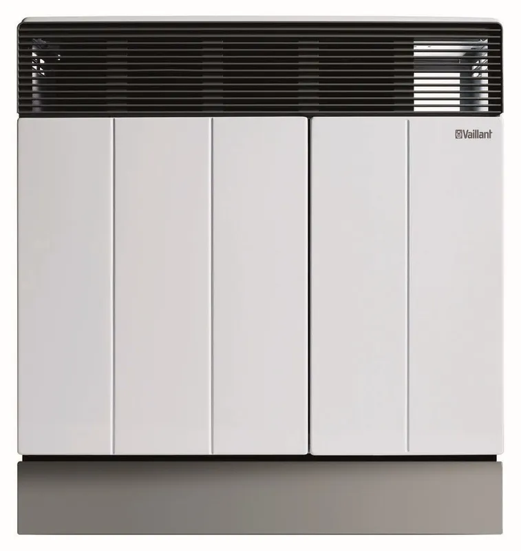 Vaillant Gas-Raumheizautomat VGR 90/4 XE für Schornsteinanschluss, cremeweiß/grau