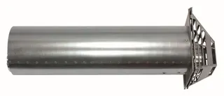 VA Luft-Abgasrohr VGR-sine 51/71 für Wandstärke max. 650 mm