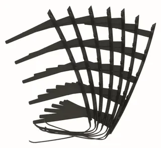 Vaillant Abstandshalter Schacht (7 St.) für flexible Abgasleitung DN 100, PP