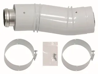 Vaillant Variobogen turboTEC Luft-/Abgasführung, Alu, 60/100 mm