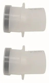 Vaillant Bogen 15 Grad (2 St.) Brennw. für starre Abgasleitung DN 80, PP – Bild 1