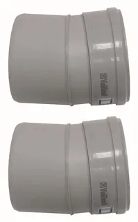 Vaillant Bogen 15 Grad (2 St.) für starre Abgasleitung DN 130, PP