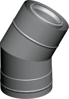 Wolf Bogen f.Luft-/Abgasrohr DN 110/160 weiß, 30', 2651760