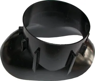 Wolf Adapter für "Klöber Dachpfannen" schwarz, Nr. 2600036