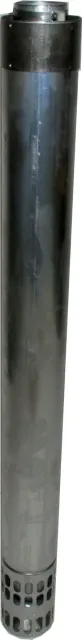 Wolf Luft-/Abgasrohr waagerecht mit Windschutz D 96/63, Nr. 2600035