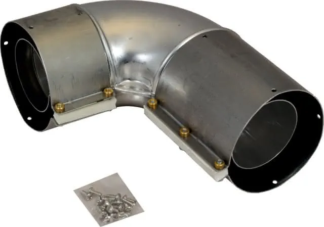 Wolf Bogen 90' f.Luft-/Abgasrohr D 96/63 Nr. 2600050
