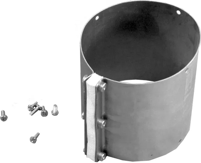 Wolf Schelle f. Luftrohr D 96 55mm breit für Verbindung Rohre/Bögen, Nr. 2600071