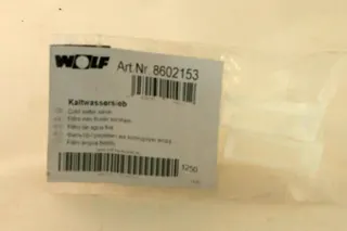 Wolf Kaltwassersieb (PG10), Nr. 8602153