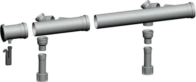 Wolf Grundbausatz COB-29 DN 110/160 raumluftabhängig, Nr. 2651308
