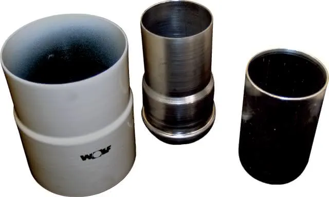 Wolf Adapter für Luft-/Abgasführung DN 60/100 auf DN 63/96, Nr.2651684