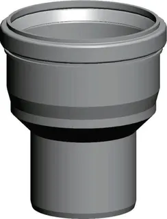 Wolf Erweiterung DN60 auf DN80 aus Polypropylen, Nr.2651748
