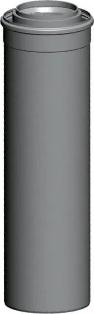 Wolf Luft-/Abgasrohr DN 110/160, weiß Länge 2000mm, 2651542