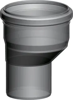 Wolf Erweiterung exz. DN 80 auf DN 110 aus Polypropylen, 2651774