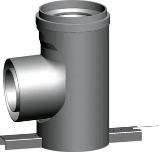 Wolf Stützbogen DN200 90Gr. mit Ab- stützung und Auflageschiene, Nr. 2651374 – Bild 2