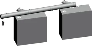 Wolf Grundbausatz DN160/200 - Reihe raumluftabhängig f.MGK 130-250, 2651300