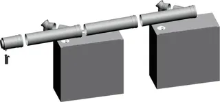 Wolf Grundbausatz DN160/250 - Reihe raumluftabhängig f.MGK 170-250, 2651302
