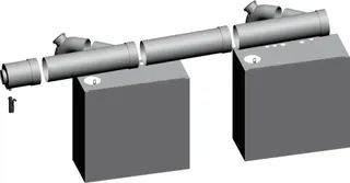 Wolf Grundbausatz DN200/315 - Reihe raumluftabhängig f.MGK 300, 2651306