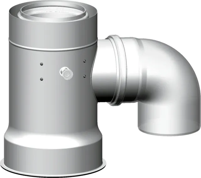 Wolf Adapter DN160x160x160/225 für raumluftunabh.Betrieb MGK, 2651332