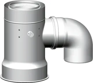 Wolf Adapter DN160x160x160/225 für raumluftunabh.Betrieb MGK, 2651332