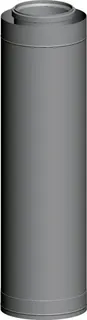 Wolf Luft-/Abgasrohr DN200/300 L:1000mm aus Edelstahl/PP
