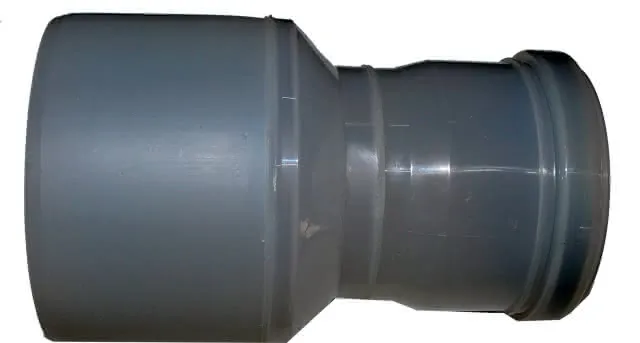 Wolf Reduzierung DN110 auf DN80 aus Polypropylen