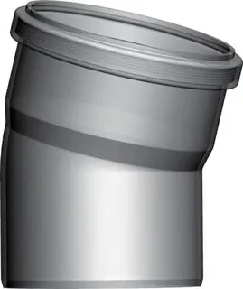 Wolf Abgasrohrbogen DN60 15Gr aus Polypropylen